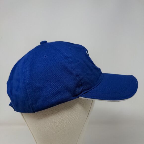 Main Gate Men's Strapback Hat Blue Embroidered Indianapolis Colts Logo - Picture 4 of 8